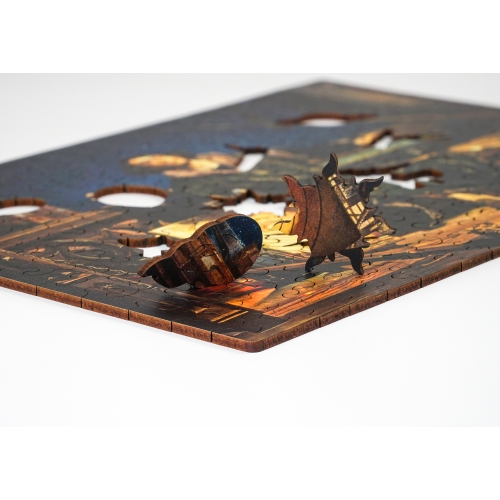 Drewniane puzzle A4 Jan Matejko 